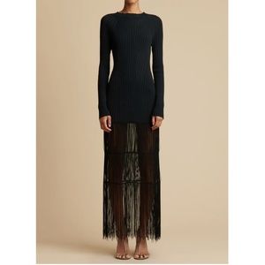 Khaite Cedar Dress - NWT (Black)